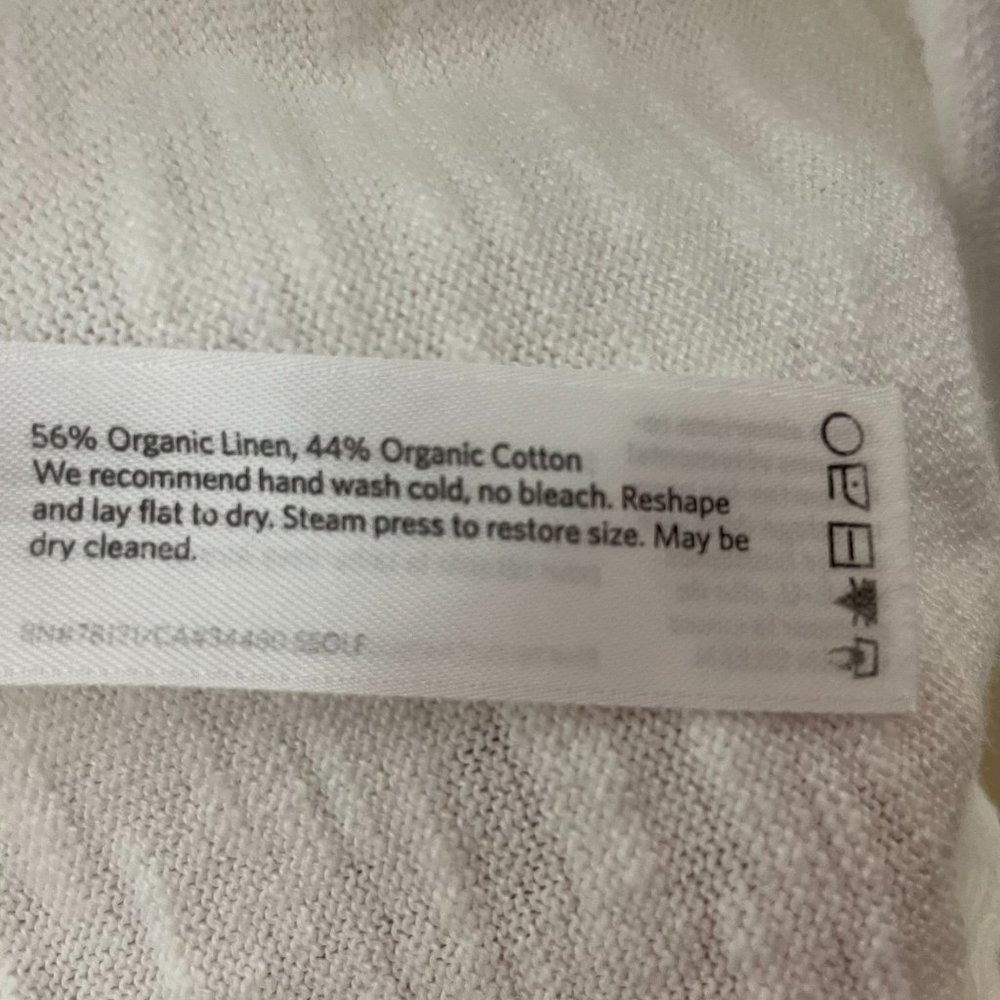 Eileen Fisher Linen Cotton Open Front Cardigan XL - Picture 8 of 8